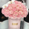 Small Flower Arrangement in all pink - Image 2