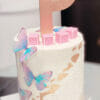 Set of large Bouquet with Ballons and 4" tall Cake - Image 2