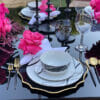 24' Setting Table With Cascade Flowers - Image 7