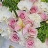 Medium to Large Size Pink and Green Bouquet - Image 2