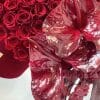 X Large Flowers Bouquet in all Red - Image 2
