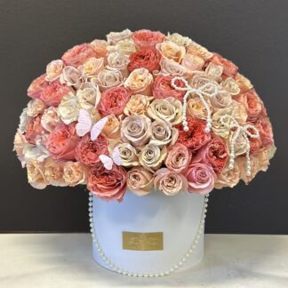 Large Size Pearl Bow Style Arrangment