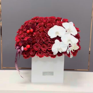 Large Arrangment with cherry design